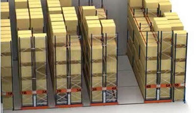 Mobilieji stelažai: padvigubinkite talpą pašalindami praėjimus