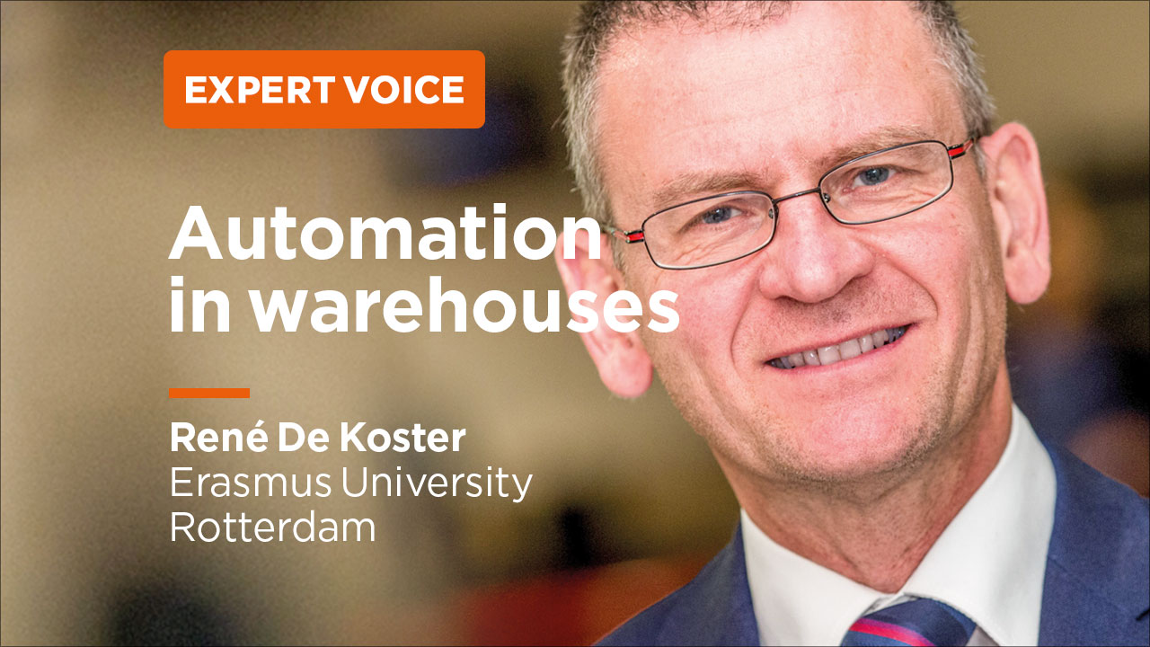 René De Koster (Roterdamo Erasmus universitetas) – sandėlių automatizavimas