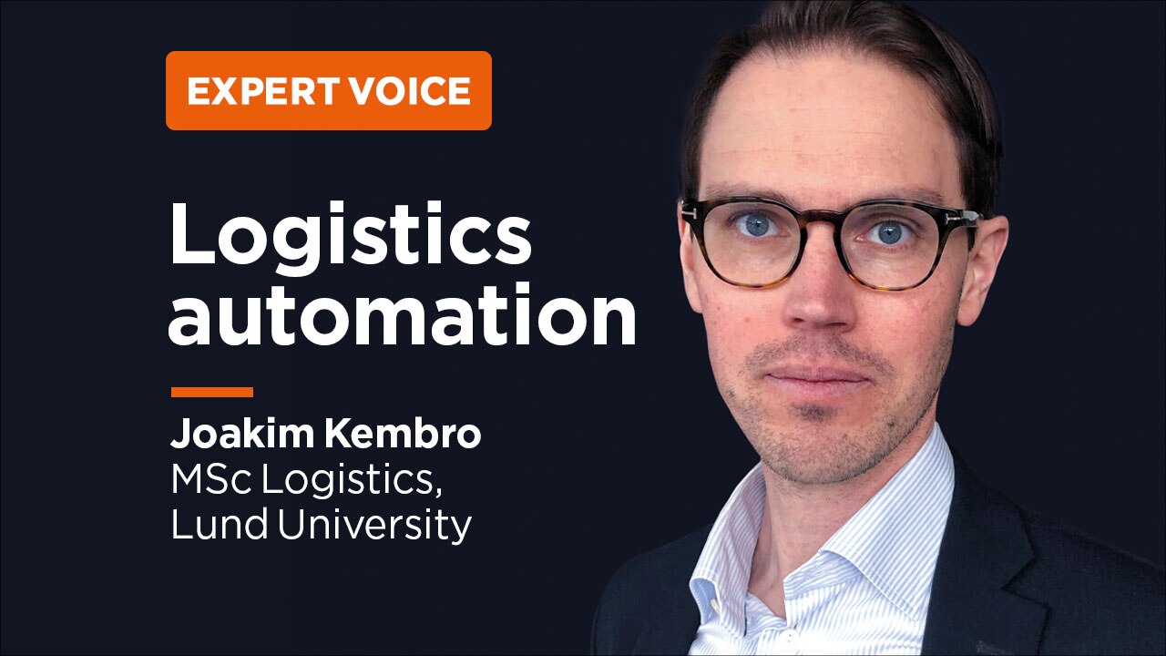 Dr. Joakim Kembro (Lundo universiteto Logistikos magistro programos direktorius) – logistikos automatizavimas