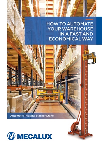 Trikrypčiai automatiniai stelažų krautuvai padėklams