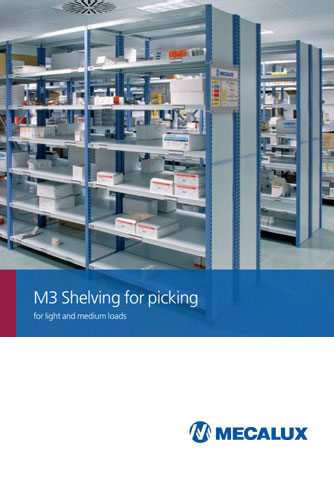 Lentyniniai stelažai lengviems kroviniams (M3)