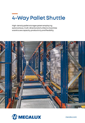 Automatinė Pallet shuttle 3D sistema
