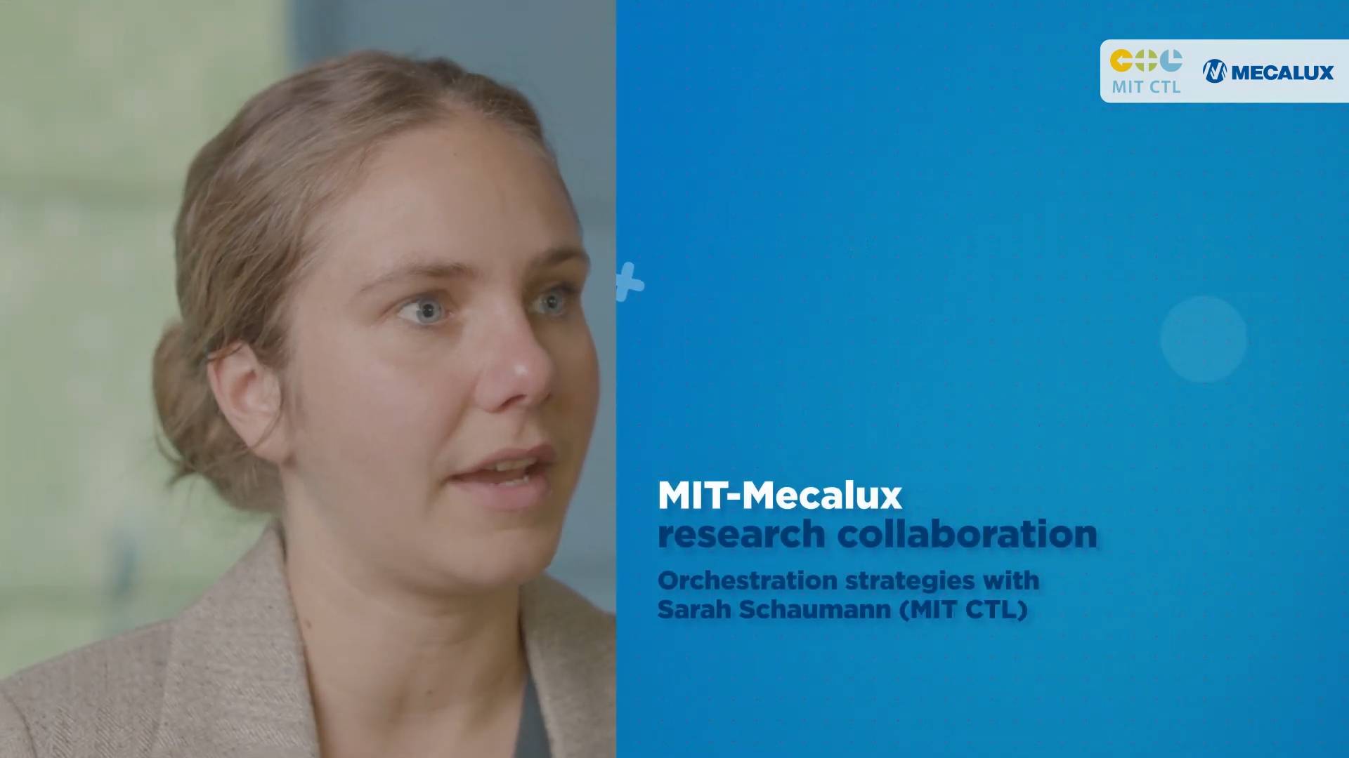 MIT ir „Mecalux“ bendradarbiavimas mokslinių tyrimų srityje: Orkestravimo strategijos (Sarah Schaumann, MIT)