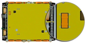 Dėl akumuliatorių Shuttle vežimėlis yra itin autonomiškas