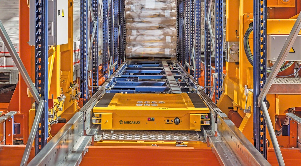 Automatinė Pallet shuttle sistema