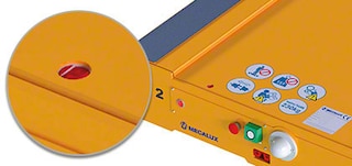 Shuttle vežimėlyje integruoti jutikliai atlieka įvairias funkcijas