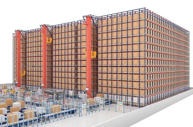 Naudojant automatinę Pallet shuttle sistemą optimizuojama sandėlio talpa