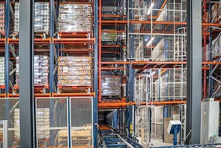 Automatinę Pallet shuttle sistemą rekomenduojama naudoti prekėms, kurių atsargos greitai keičiasi, valdyti