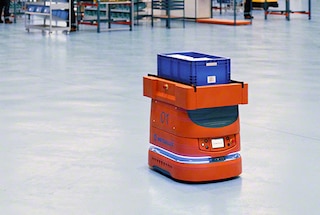 AMR naudojami tiekiant prekes gamybos grandinėms