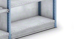 Cokoliai dengia lentyninių stelažų lengviems kroviniams (M3) apatinę dalį