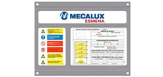 Saugios apkrovos įspėjamuosiuose užrašuose nurodomos lentyninių stelažų sunkiems kroviniams M7 techninės charakteristikos