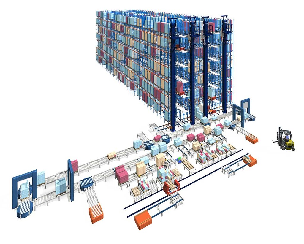 Skaitmeniniai dvyniai prognozuoja sandėlio našumą