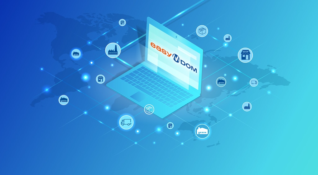 Easy DOM – paskirstytų užsakymų valdymo sistema – optimaliai organizuoja siuntas