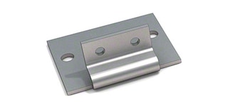 Selektyvių paletinių stelažų rėmo stovų padas