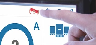 Pasvirimo matuoklis yra Pallet Shuttle funkciją, kurią naudojant įspėjama, kai Shuttle vežimėlio padėtis yra netinkama