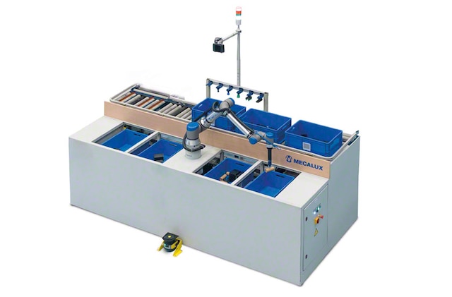 Produktų komplektavimo robotai didina sandėlio našumą