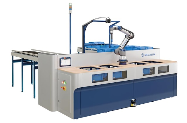 Produktų komplektavimo robotai didina sandėlio našumą