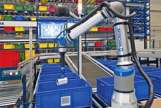 Produktų komplektavimo robotai maksimaliai padidina darbo našumą maisto produktų sandėliuose